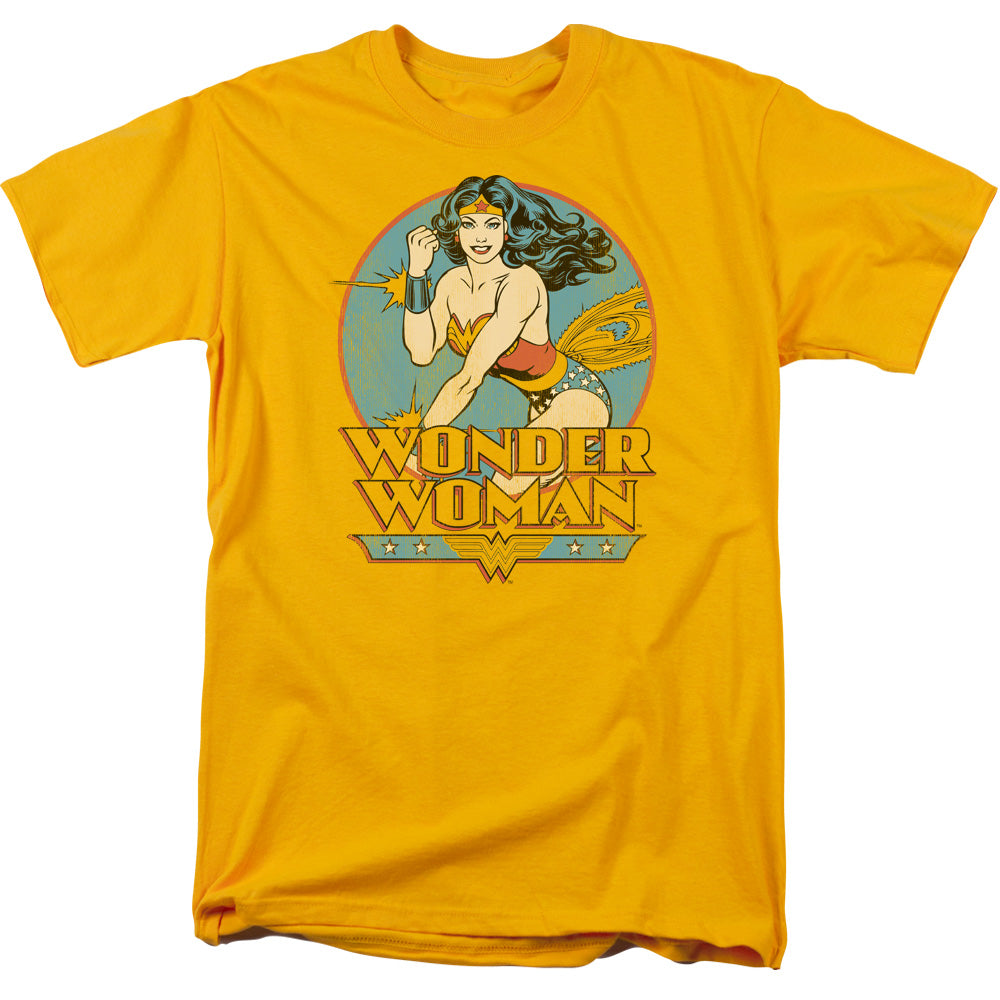 DC/WONDER WOMAN - S/S ADULT 18/1 - GOLD