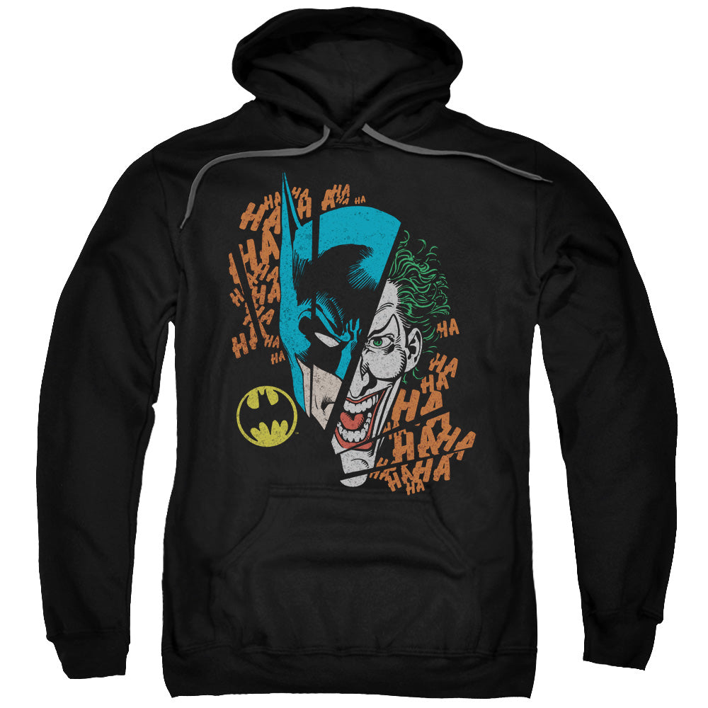 DC/BROKEN VISAGE - ADULT PULLOVER HOODIE - BLACK