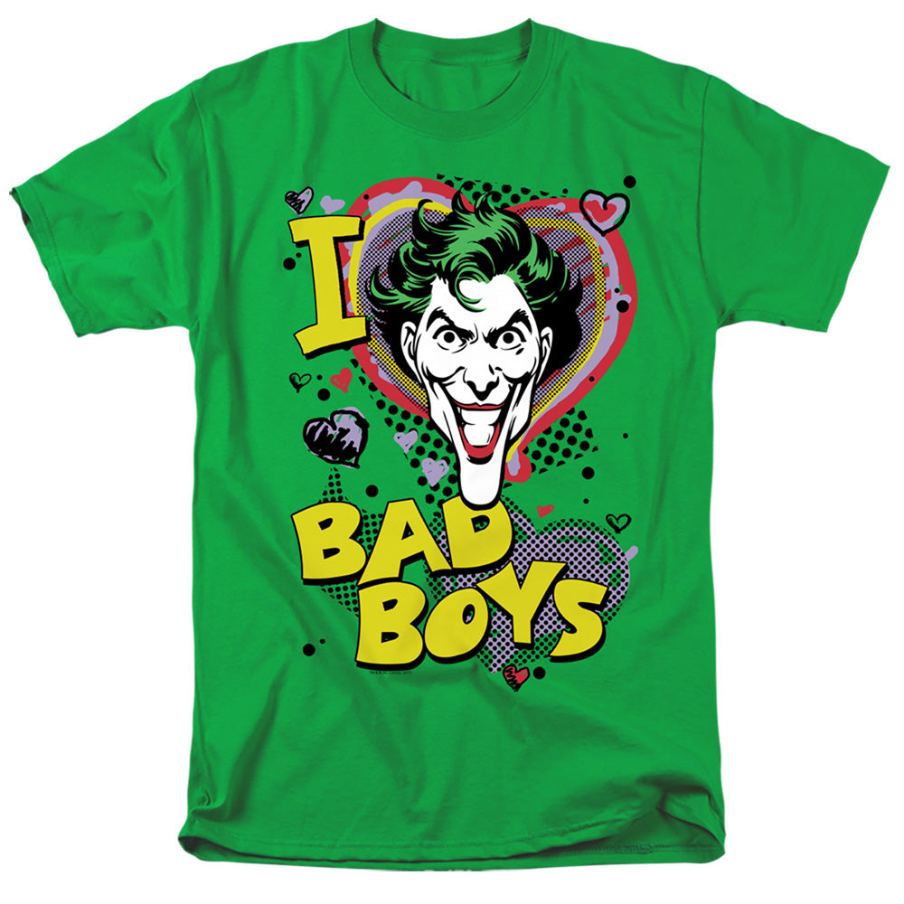DC/I HEART BAD BOYS 2 - S/S ADULT 18/1 - KELLY GREEN
