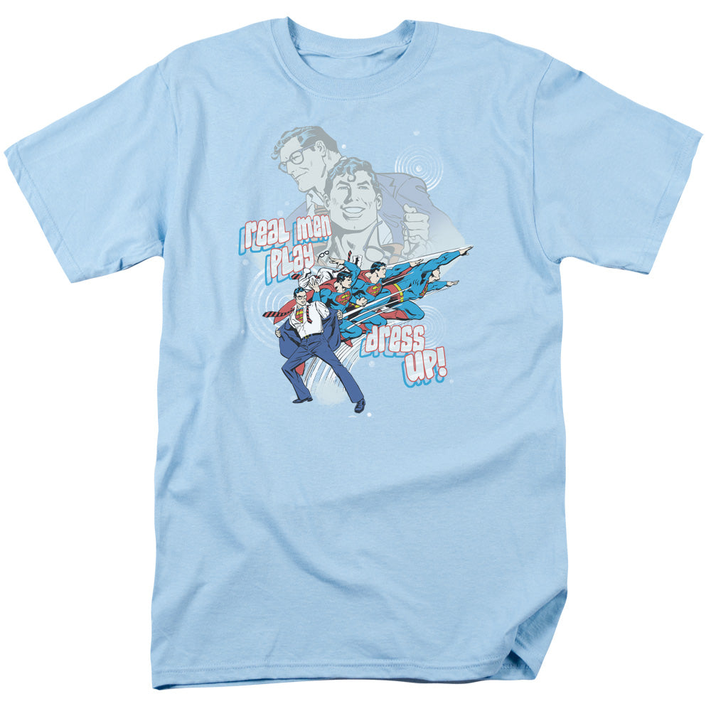 DC/REAL MEN - S/S ADULT 18/1 - LIGHT BLUE