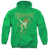 DC/POISON IVY - ADULT PULLOVER HOODIE - KELLY GREEN