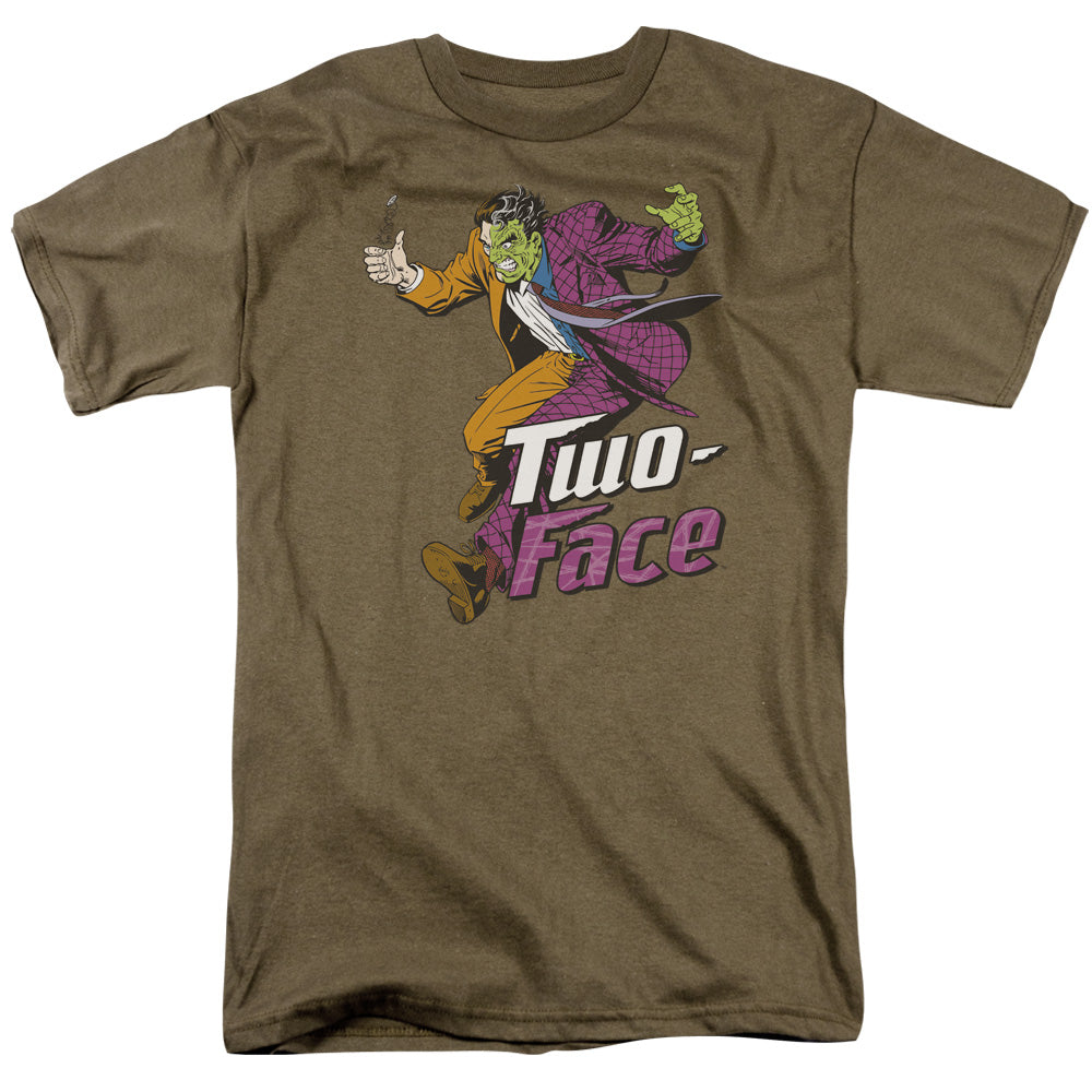 DC/TWO FACE - S/S ADULT 18/1 - SAFARI GREEN
