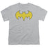 DC/BAT GIRL LOGO - S/S YOUTH 18/1 - SILVER