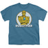 DC/ROBOTMAN - S/S YOUTH 18/1 - SLATE