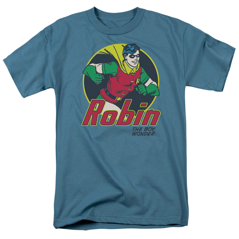 DC/THE BOY WONDER - S/S ADULT 18/1 - SLATE