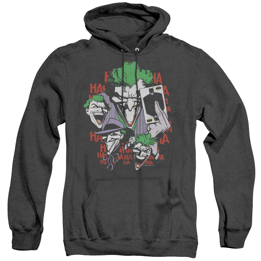 DC/FOUR OF A KIND - ADULT HEATHER HOODIE - BLACK