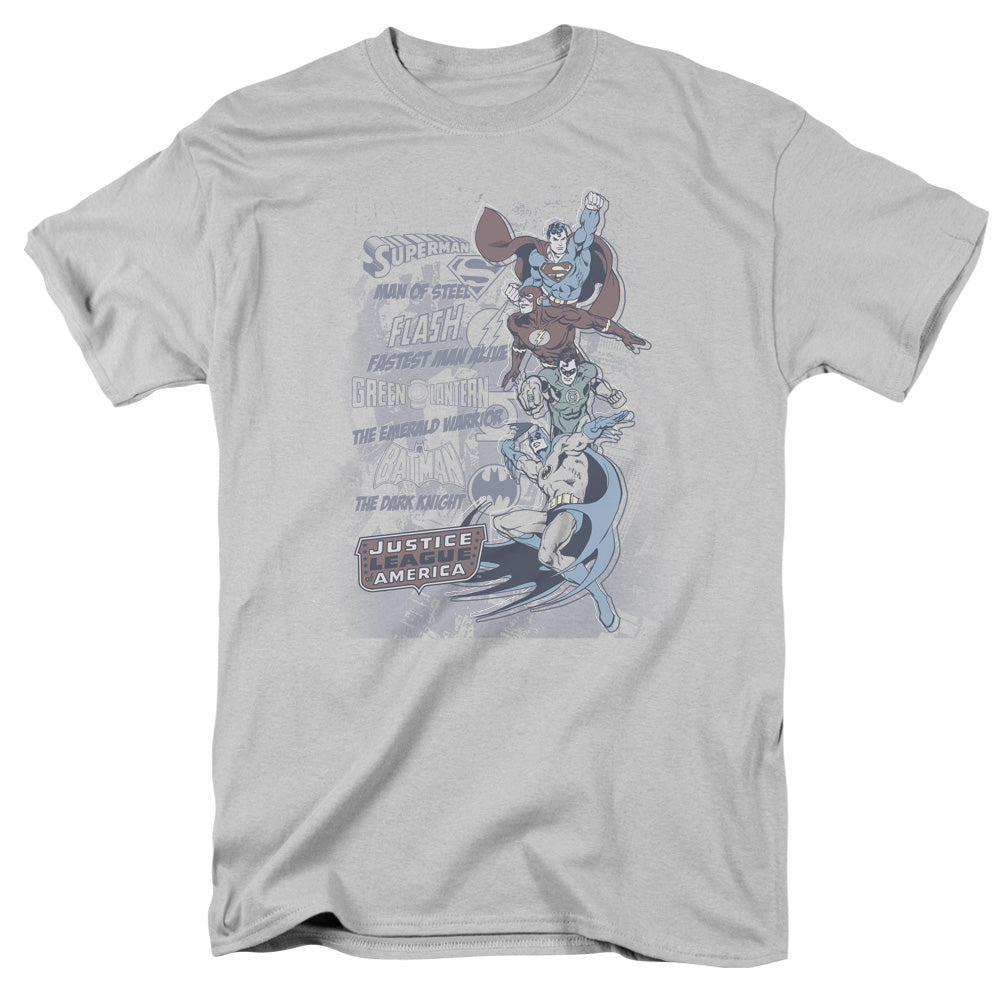 DC/THE GOOD GUYS - S/S ADULT 18/1 - SILVER