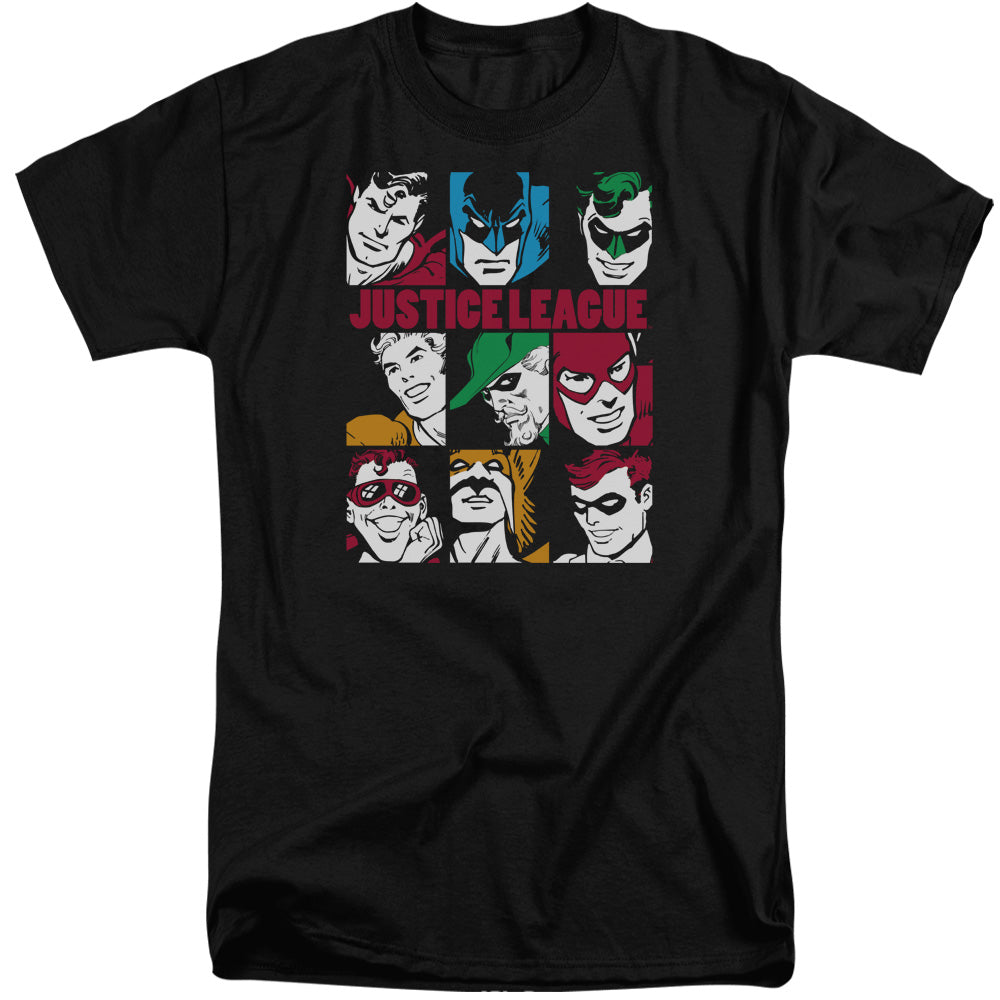 DC/NINE BLOCKS OF JUSTICE - S/S ADULT TALL 18/1 - BLACK