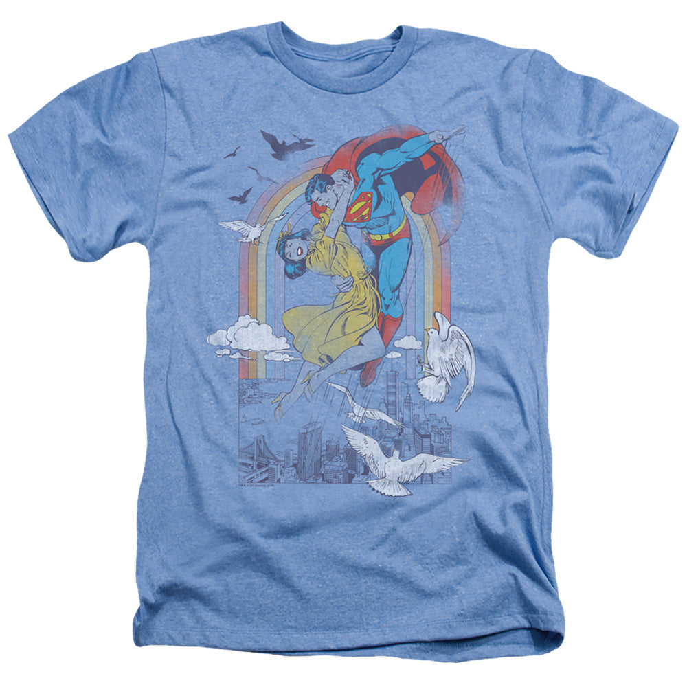 DC/RAINBOW LOVE - ADULT HEATHER - LIGHT BLUE