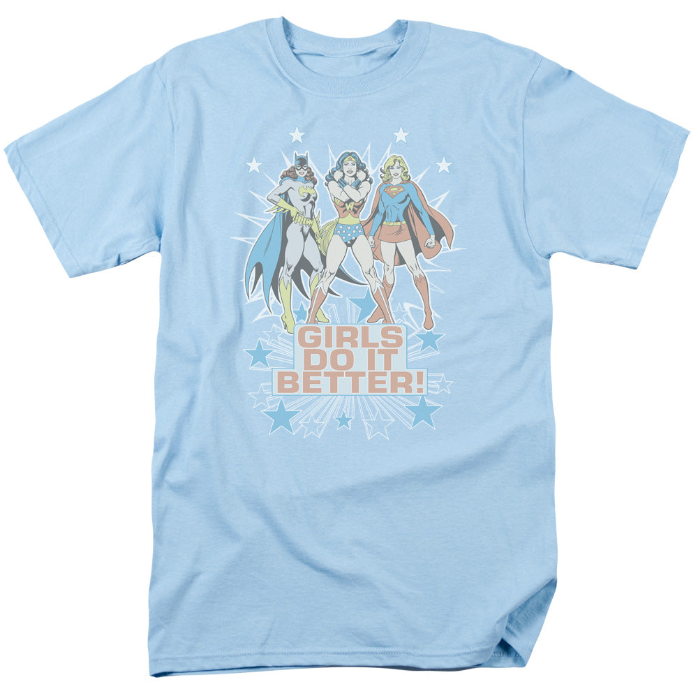 DC/GIRLS DO IT BETTER - S/S ADULT 18/1 - LIGHT BLUE