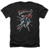 DC/COVER ME - ADULT HEATHER - BLACK