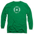 DC/DISTRESSED LANTERN LOGO - L/S ADULT 18/1 - KELLY GREEN