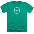 DC/DISTRESSED LANTERN LOGO - ADULT HEATHER - KELLY GREEN