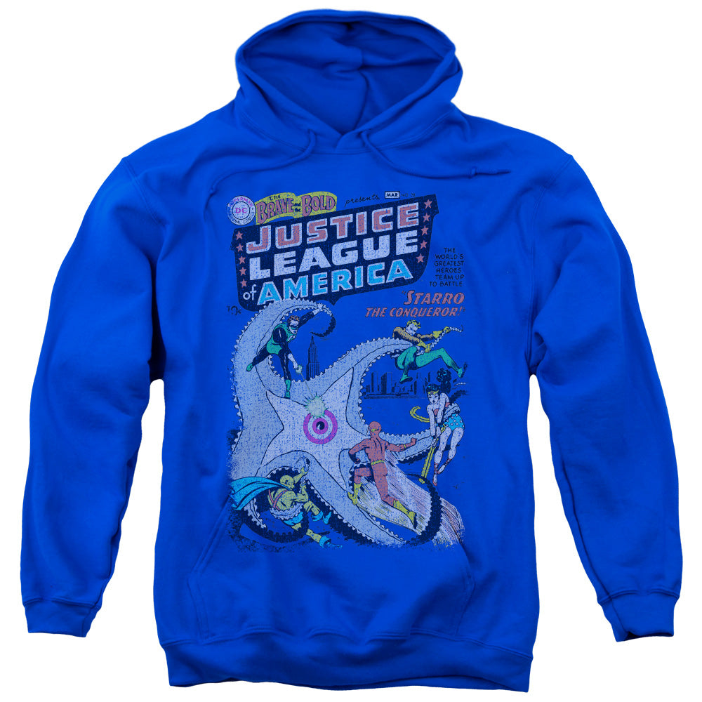 DC/NO 28 - ADULT PULLOVER HOODIE - ROYAL BLUE