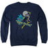 DC/NIGHT PERSON - ADULT CREWNECK SWEATSHIRT - NAVY