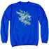 DC/THE NIGHT IS YOUNG - ADULT CREWNECK SWEATSHIRT - ROYAL BLUE