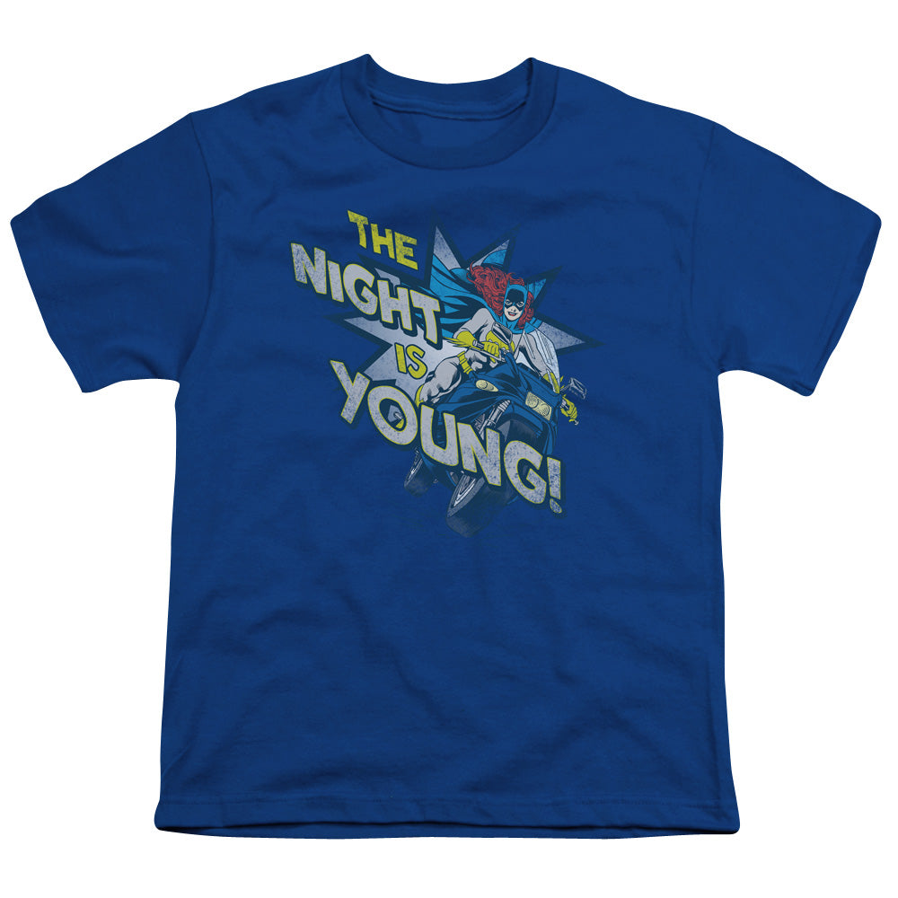 DC/THE NIGHT IS YOUNG - S/S YOUTH 18/1 - ROYAL BLUE