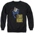 DC/I LOVE NERDS - ADULT CREWNECK SWEATSHIRT - BLACK