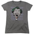 DC/DASTARDLY MERRIMENT - S/S WOMENS TEE - CHARCOAL