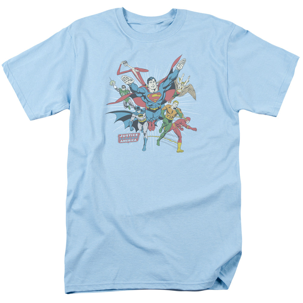 DC/LEAD THE CHARGE - S/S ADULT 18/1 - LIGHT BLUE