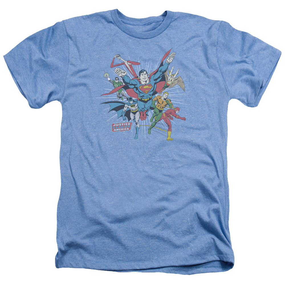 DC/LEAD THE CHARGE - ADULT HEATHER - LIGHT BLUE