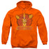 DC/RING OF FIRESTORM - ADULT PULLOVER HOODIE - ORANGE