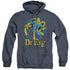 DC/DR FATE ANKH - ADULT HEATHER HOODIE - NAVY