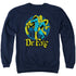 DC/DR FATE ANKH - ADULT CREWNECK SWEATSHIRT - NAVY