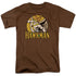 DC/HAWKMAN - S/S ADULT 18/1 - COFFEE