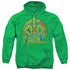 DC/MARTIAN MANHUNTER - ADULT PULLOVER HOODIE - KELLY GREEN