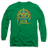 DC/MARTIAN MANHUNTER -  L/S ADULT 18/1  - KELLY GREEN