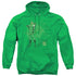 DC/ARROW TARGET - ADULT PULLOVER HOODIE - KELLY GREEN
