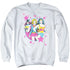DC/WE ARE SUPERIOR - ADULT CREWNECK SWEATSHIRT - WHITE