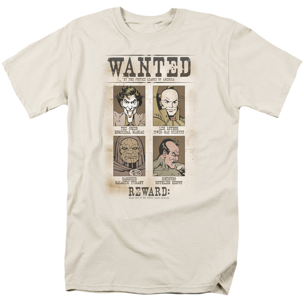 DC/WANTED POSTER - S/S ADULT 18/1 - CREAM
