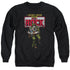 DC/SGT ROCK - ADULT CREWNECK SWEATSHIRT - BLACK