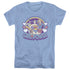 DC/RETRO GIRL POWER - S/S WOMENS TEE - CAROLINA BLUE