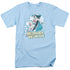 DC/IM WONDER WOMAN - S/S ADULT 18/1 - LIGHT BLUE