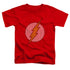 DC FLASH/FLASH LITTLE LOGOS - S/S TODDLER TEE - RED
