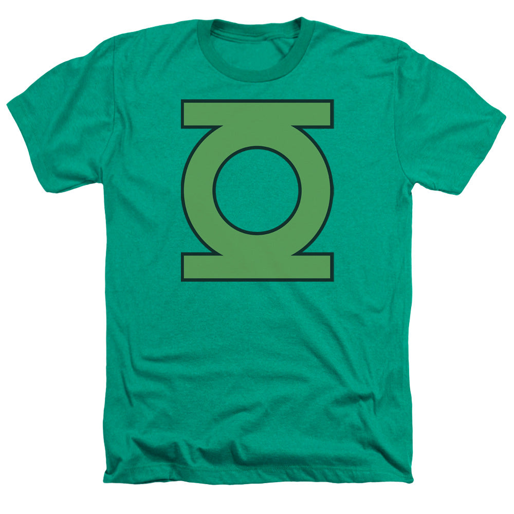 DC/GL EMBLEM - ADULT HEATHER - KELLY GREEN