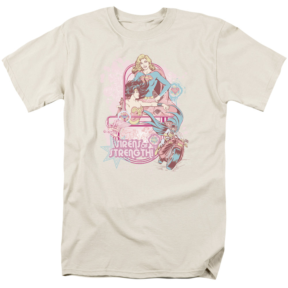 DC/SIRENS OF STRENGTH - S/S ADULT 18/1 - CREAM
