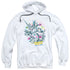 DC/POWER TRIO - ADULT PULLOVER HOODIE - WHITE