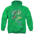 DC/HARLEY AND IVY - ADULT PULLOVER HOODIE - KELLY GREEN