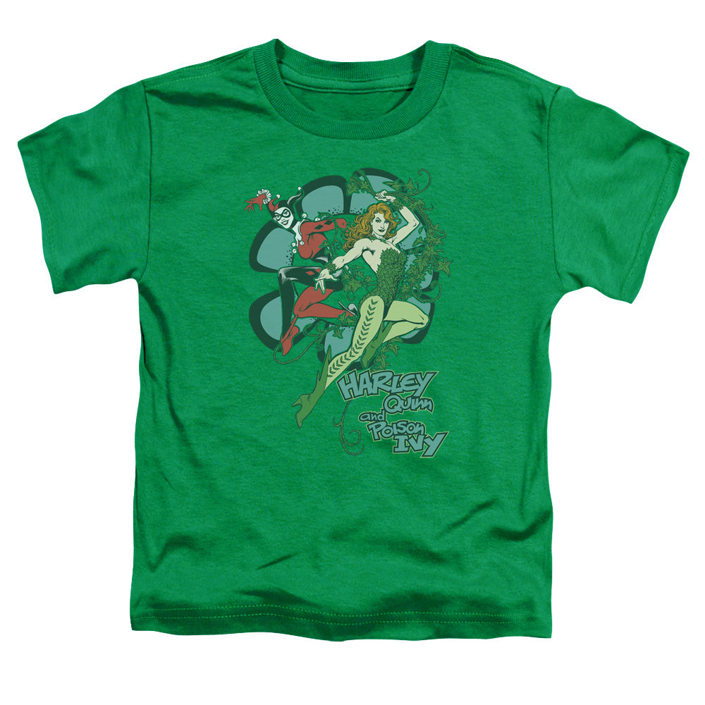 DC/HARLEY AND IVY - S/S TODDLER TEE - KELLY GREEN