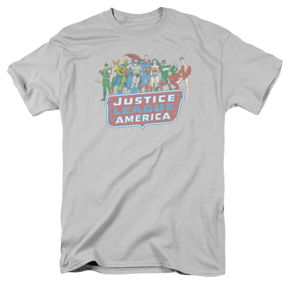 DC/JLA LINEUP - S/S ADULT 18/1 - SILVER