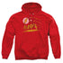 DC FLASH/LIKE LIGHTNING - ADULT PULLOVER HOODIE - RED