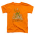 DC/AQUAMAN DISTRESSED - S/S TODDLER TEE - ORANGE
