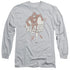 DC FLASH/LIGHTNING FAST -  L/S ADULT 18/1  - SILVER