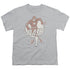 DC FLASH/LIGHTNING FAST - S/S YOUTH 18/1 - SILVER