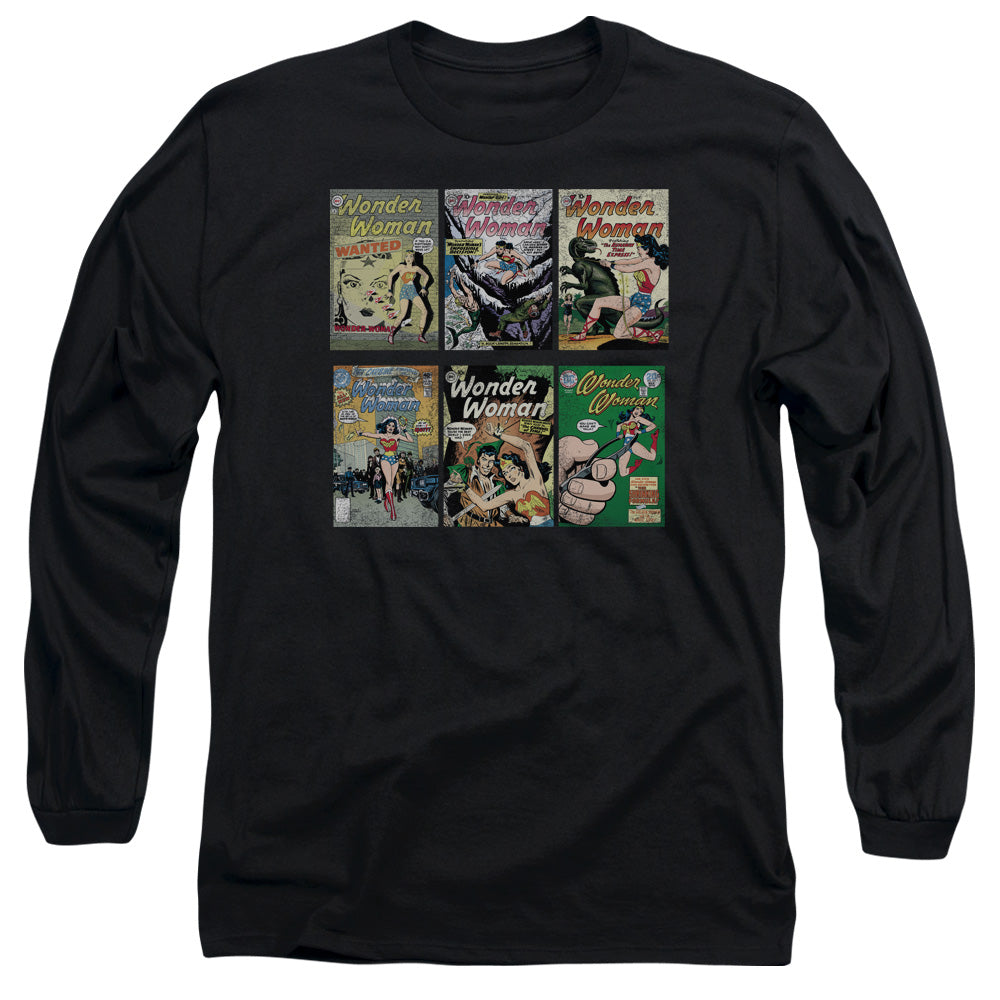 DC/WW COVERS - L/S ADULT 18/1 - BLACK