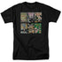 DC/WW COVERS - S/S ADULT 18/1 - BLACK